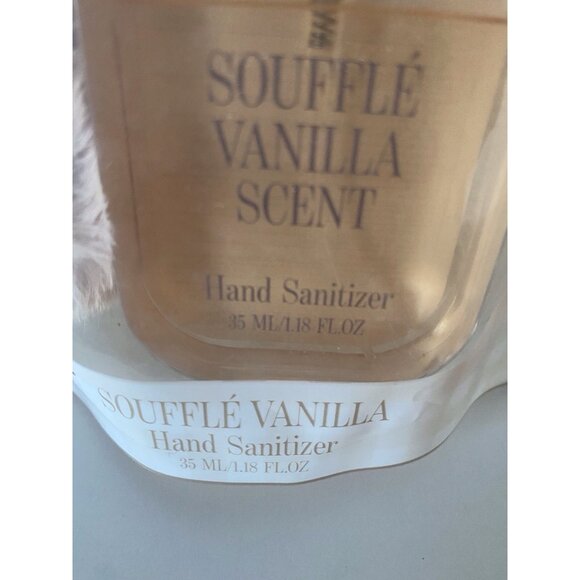 Sour Lemon Scented Hand Sanitizer Spray 1.18 Fl Oz Souffle Vanilla Scent W/Charm - Picture 4 of 9
